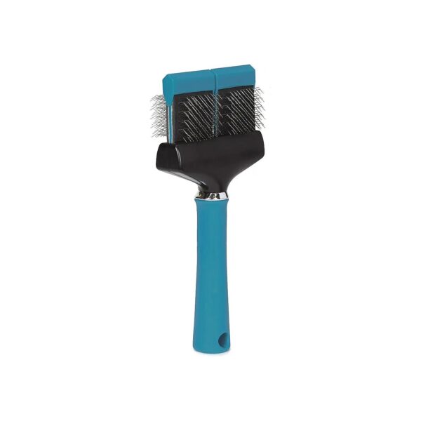 Double-Sided Grooming Brushes for Ease and Precision