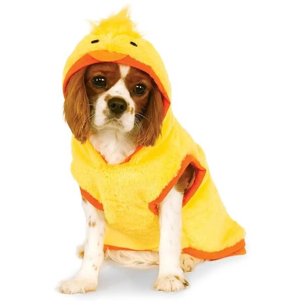 Ducky Head Hoodie Costume for Small Pet Animals