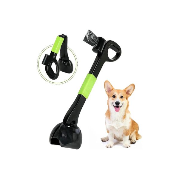 Durable 22 Inch Pooper Scooper For Small Medium Dogs Foldable Pet Waste Grabber