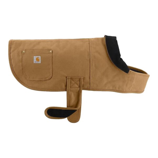 Durable Duck Canvas Dog Coat with Waterproof Quilted Liner