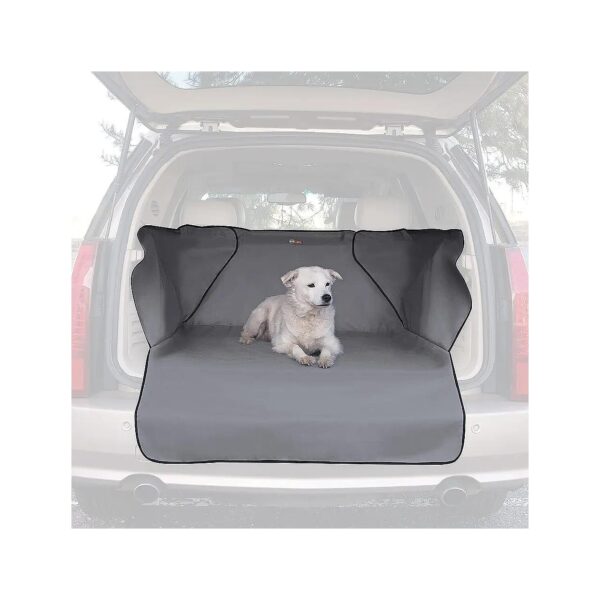 Durable Gray Cargo Liner Suitable for Most Standard to Mid-Size SUVs