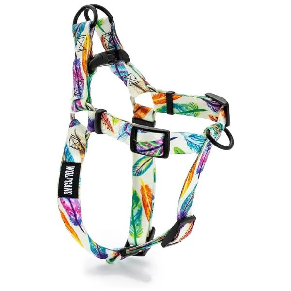 Durable No-Pull Dog Harness with Curved Buckles for Small Medium Large Dogs, USA-Made