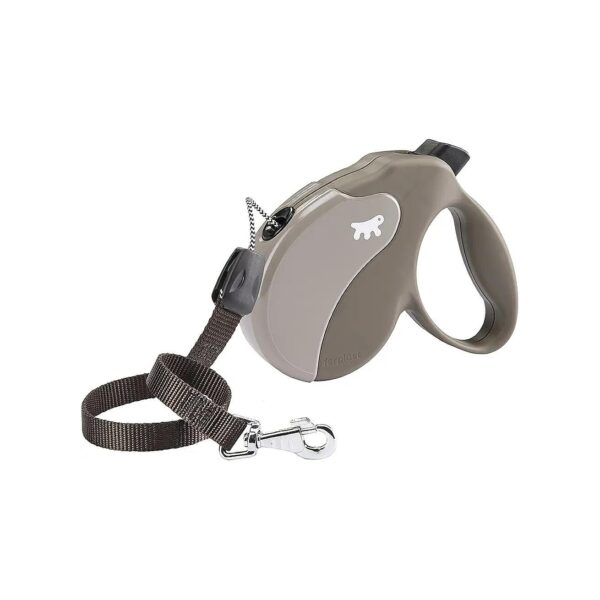 Durable Retractable Dog Leash with Silent Cord Glide and Button Control