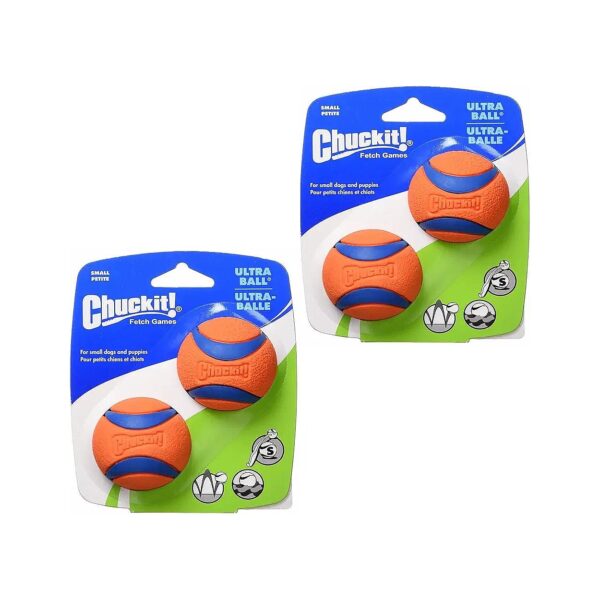 Durable Rubber Fetch Toy Small Ball for Chuckit Dog Toy Launcher