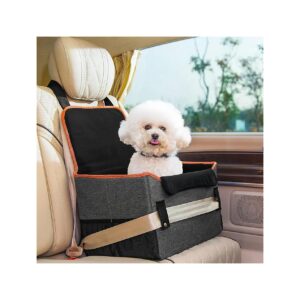 Durable and Eco-Friendly Dog Car Seat for Small Breeds with Easy Install