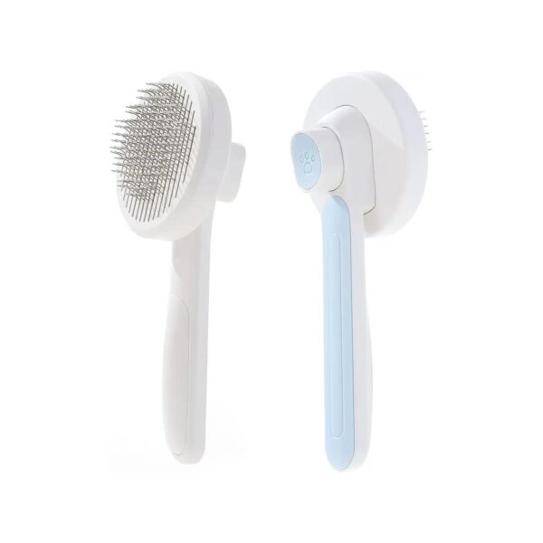 Durable and Ergonomic Pet Grooming Brush for Efficient Hair Removal and Massage