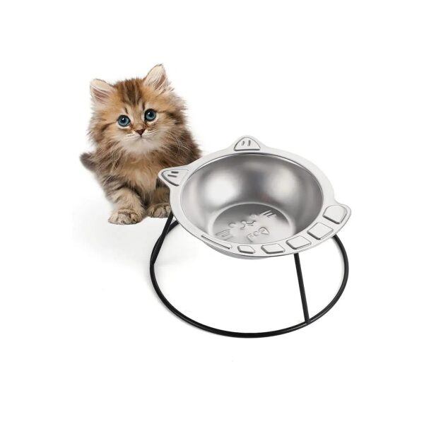 Durable and Healthy Stainless Steel Cat Bowl 5Cup for Cats and Kittens