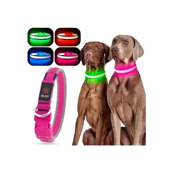 Durable and Long-Lasting LED Dog Collar for Nighttime Visibility