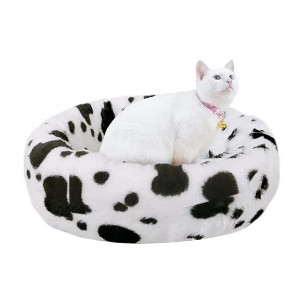 Durable and Long-Lasting Soft Filled Dog Bed for Small Breeds and Cats