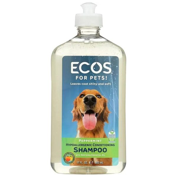 EPA Certified Pet Shampoo with Peppermint Oil for Gentle Skin Care