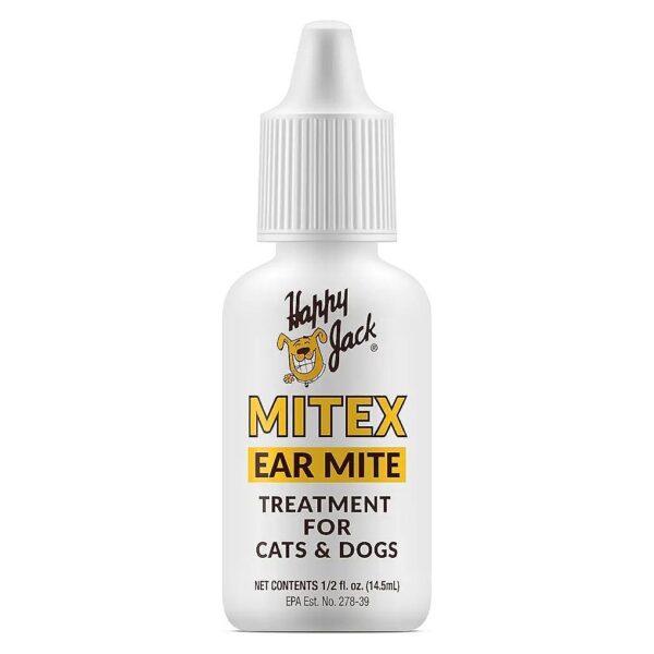 Ear Mite Solution for Dogs and Cats - Soothes Irritated Skin and Stops Itching