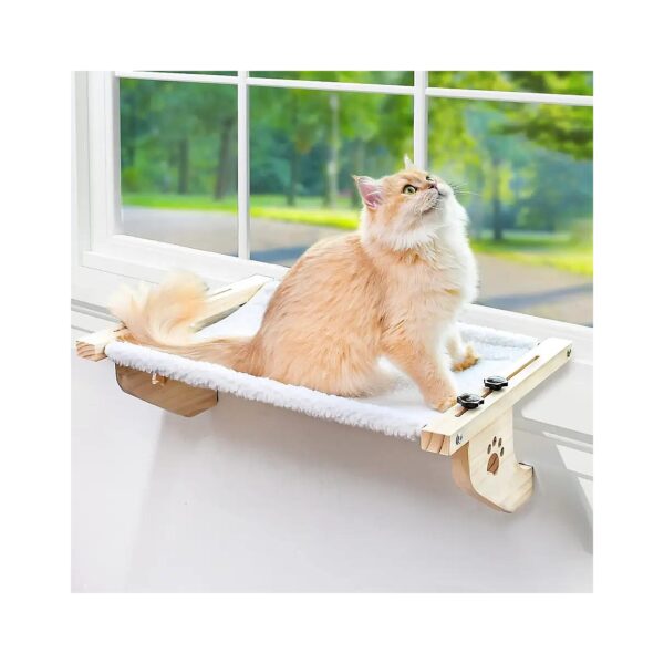 Easy Adjustable Cat Hammock for Windowsill, Bedside, Drawer, and Cabinet