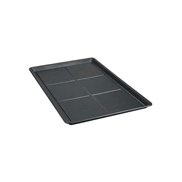 Easy Clean Plastic Floor Trays for Everlasting Crates X-Large 48 x 30 Black