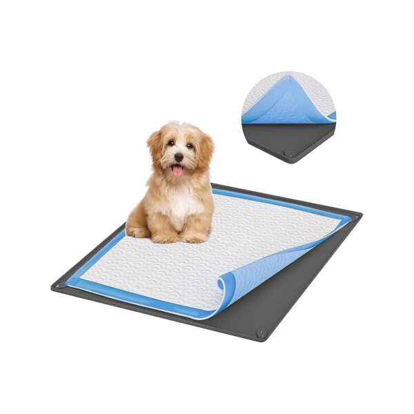 Easy Clean Silicone Puppy Pad Holder for 36x36 Pee Pads