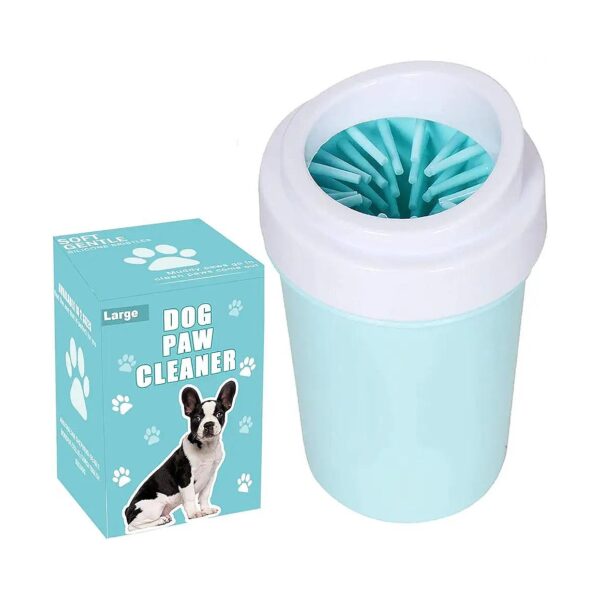 Easy Cleaning Dog Paw Cleaner with Silicone Washers, Perfect for Pet Care and Maintenance