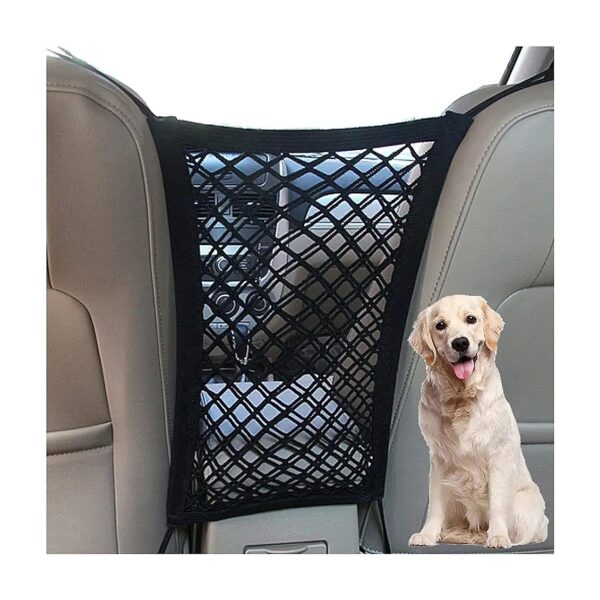 Easy Install Car Barrier for Cars and SUVs with Dog Pet Storage