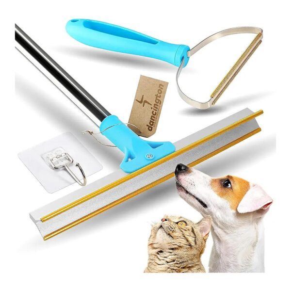 Easy Pet Hair Removal with this Reusable Rake for Carpets