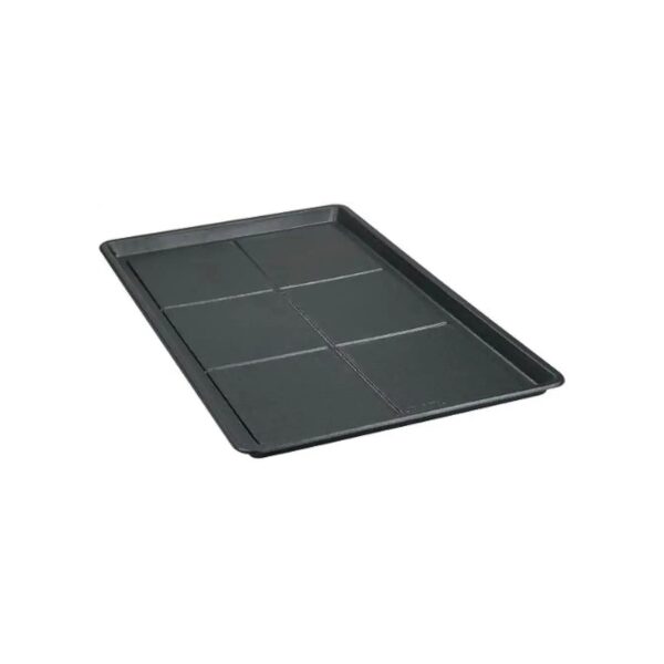 Easy to Clean Black Plastic Replacement Floor Trays for Small Crates