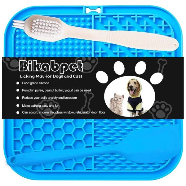 Easy to Clean and Use Lick Mat for Dogs and Cats