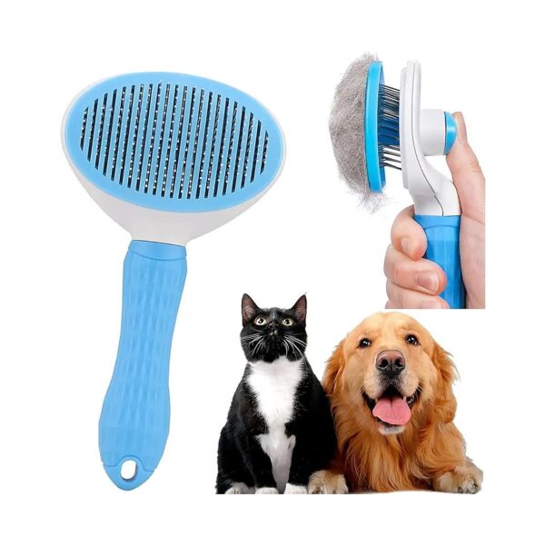 Easy to Remove Loose Undercoat Pet Brush