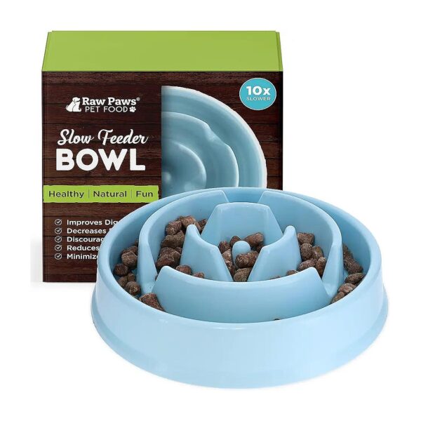 Easy to Use and Clean - Slow Feeder Dog Bowl for Dogs of All Breeds