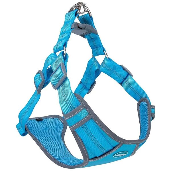 Easy-On Step-In Dog Harness with Reflective Straps and Padded Comfort for Medium Breeds