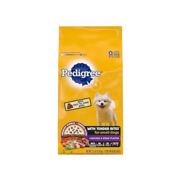 Easy-to-Chew Dry Dog Food with Tender Bites for Adult Small Breed Dogs