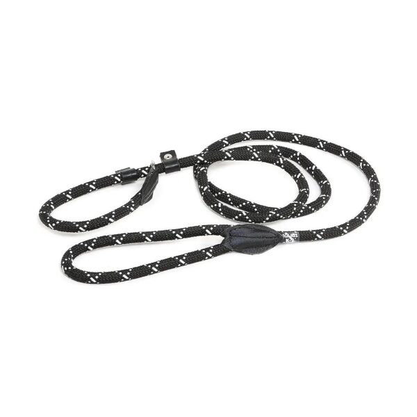 Easy-to-Use 5 inch x 5 Foot Leather Rope Leash for Dogs of All Sizes