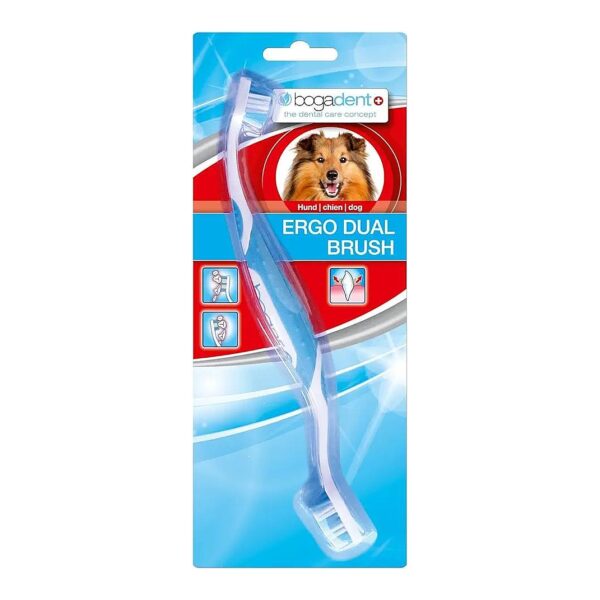 Ebner Brush for Dogs Removes Plaque from Hard-to-Reach Areas