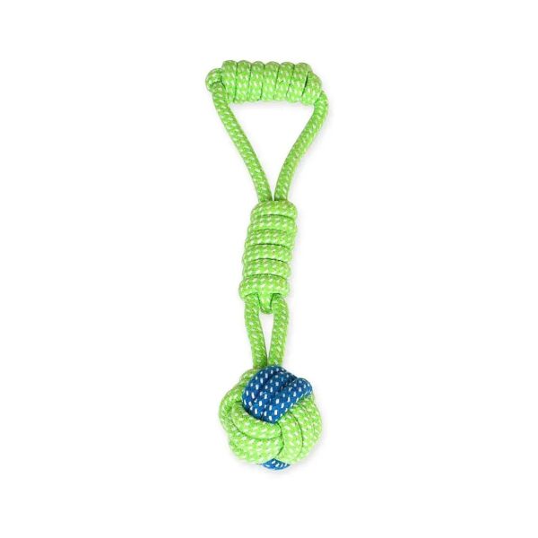 Eco-Friendly Cotton Rope Knot Dog Toy for Medium Small Breeds