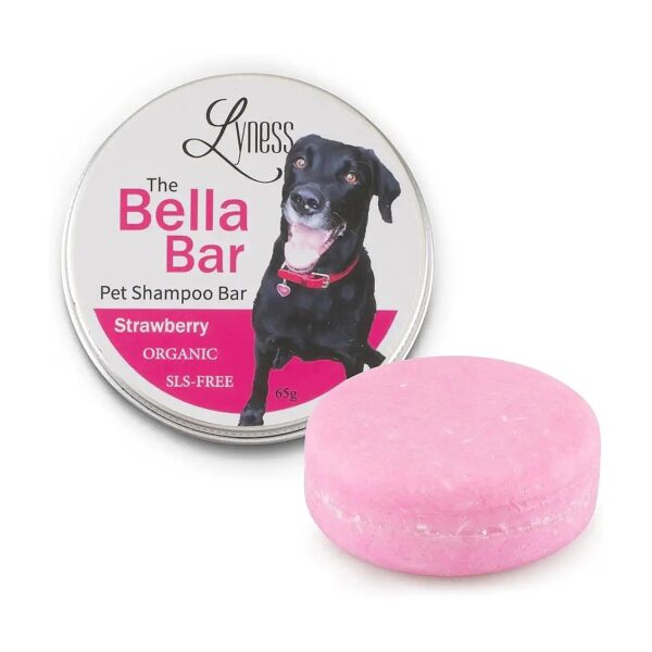 Eco-Friendly Pet Shampoo Bar with Reusable Tin Container and All-Natural Ingredients