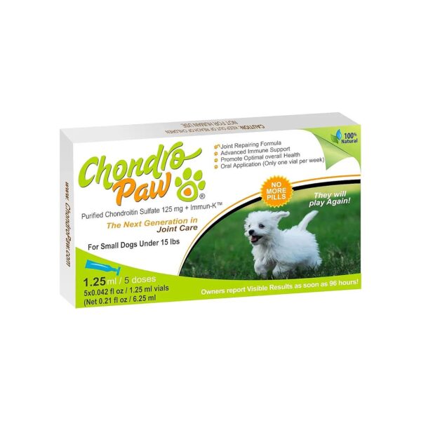 Effective Joint Health Supplement for Small Breed Dogs Under 15lbs with Advanced Formula