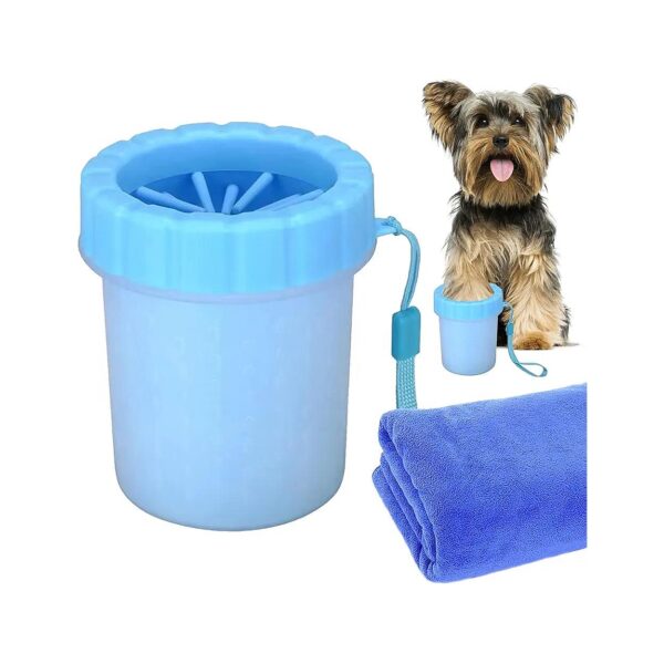 Effective Paw Cleaning Solution for Pet Lovers, Medium-Sized Dogs and Cats