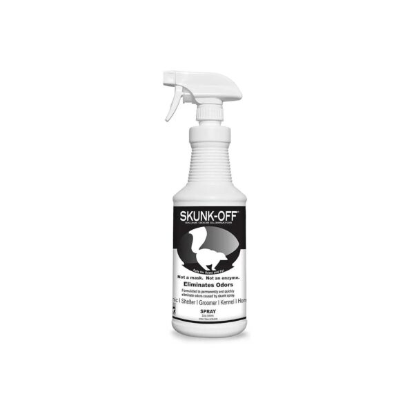 Effective Skunk Off Odor Remover Spray for Carpets, Upholstery, and Pets