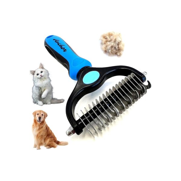 Efficient Thick Hair Pet Grooming Brush for Dogs and Cats