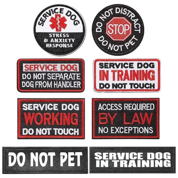 Emotional Support Dog Patches for Handling Stress and Anxiety Response