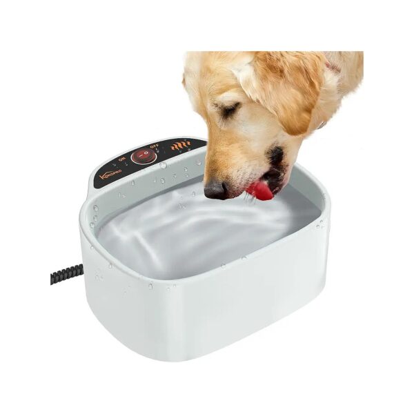 Energy Efficient Heated Water Bowl for Dogs Cats Animals