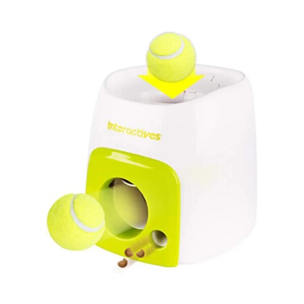 Environmental Friendly Automatic Tennis Ball Launcher for Small Medium Large Size Dogs