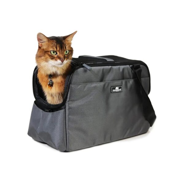 Ergonomic Airline Approved Pet Carrier with Crash-Tested Car Seat for Small Cats and Dogs