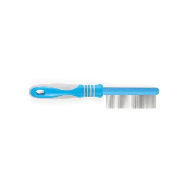 Ergonomic Clear Plast Flea Comb by Ancol for Easy Cleaning and All Life Stages