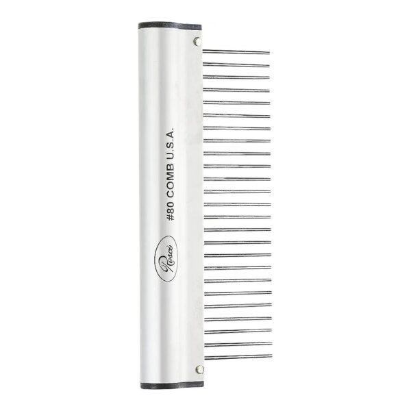 Ergonomic Pet Grooming Comb with Retractable Pins for Easy Maneuverability