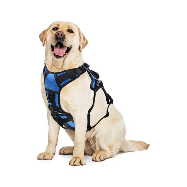 Escape Proof Dog Harness for Large Dogs with Soft Padded Reflective Material