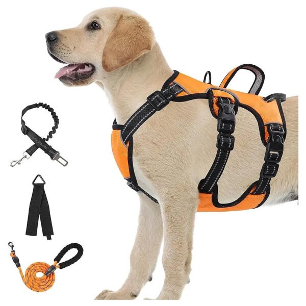 Escape Proof Dog Harness with Six Point Adjustable for Medium Size Dogs