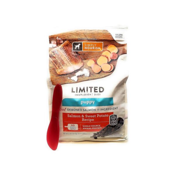 Especial Mixing Spatula Included with Salmon and Sweet Potato Dry Dog Food