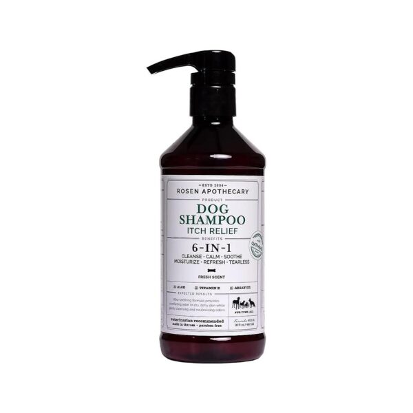 Essential Dog Shampoo Kit for Soothing Itch Relief, Detangling, and Odor Control