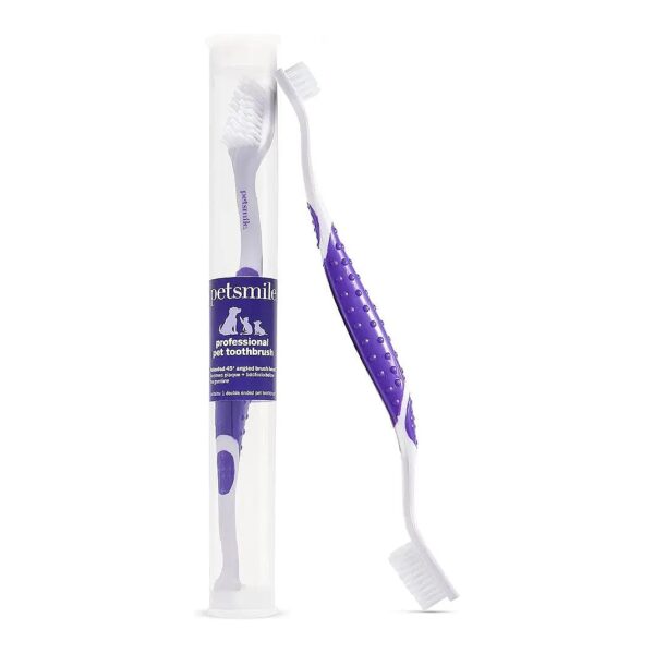 Expert-Quality Pet Toothbrush for Small and Large Pets with VOHC Approval