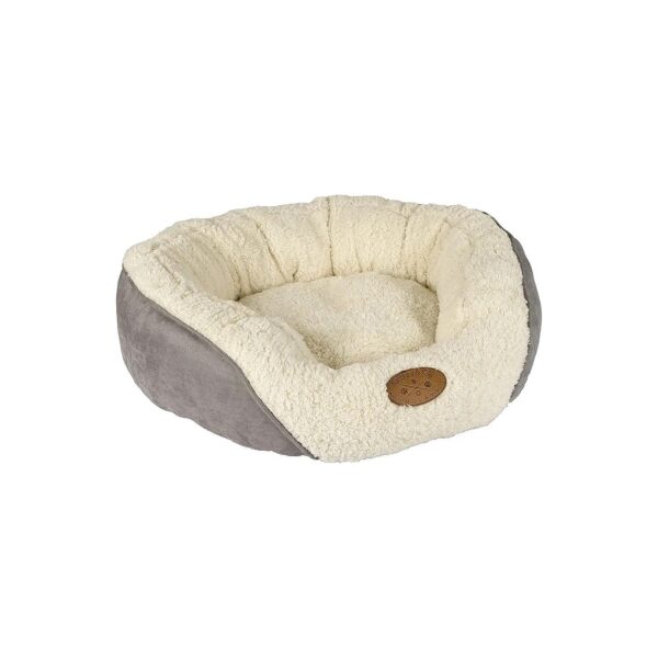 Extra Comfortable Luxury Dog Bed with Machine Washable Cover and Reversible Option