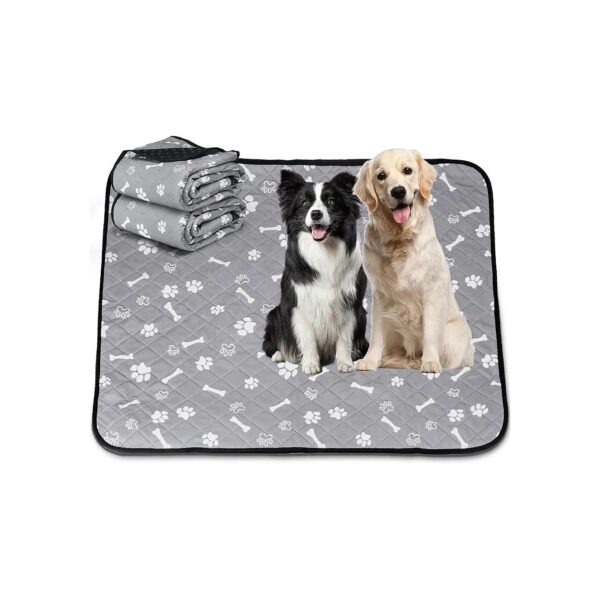 Extra Large Dog Training Pads for Whelping and Housebreaking, Waterproof and Reusable