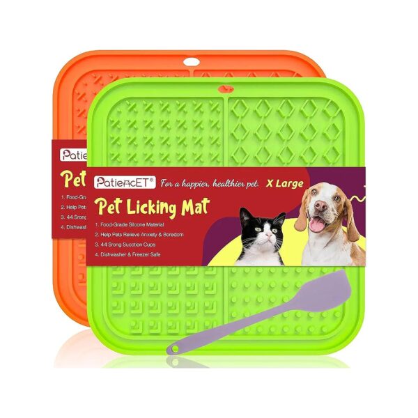 Extra Large Lick Mat for Large Breed Dogs, Slow Feeding and Anxiety Relief for Pets