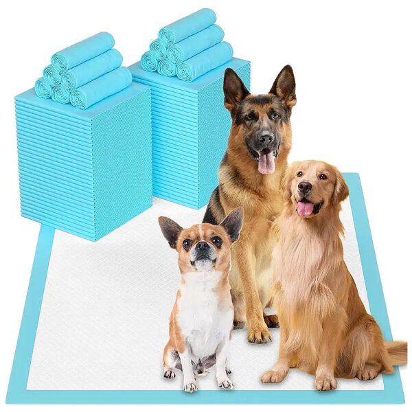 Extra Large Puppy Pee Pads 60 Count for Dogs and Small Animals